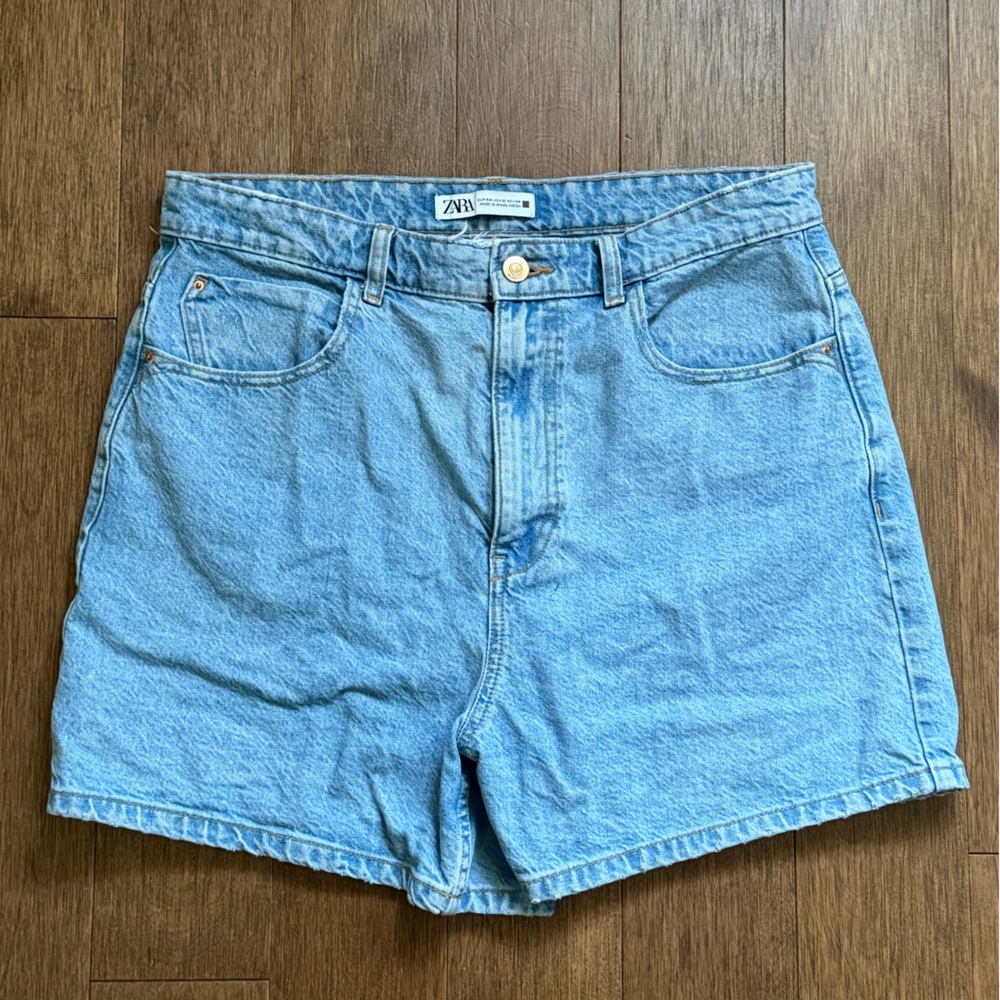 Zara Denim Mom Shorts